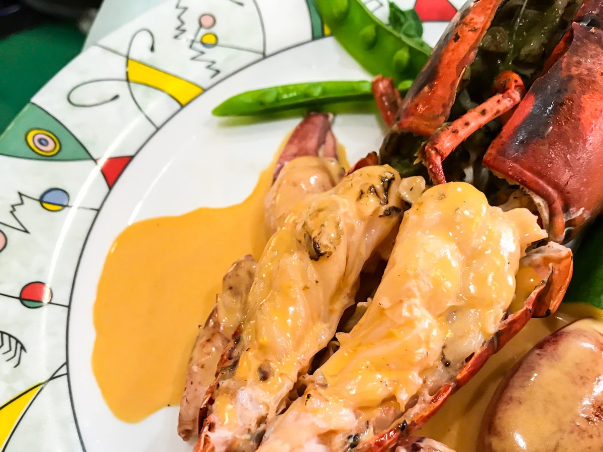 テイクアウト オマール海老のお好みソース